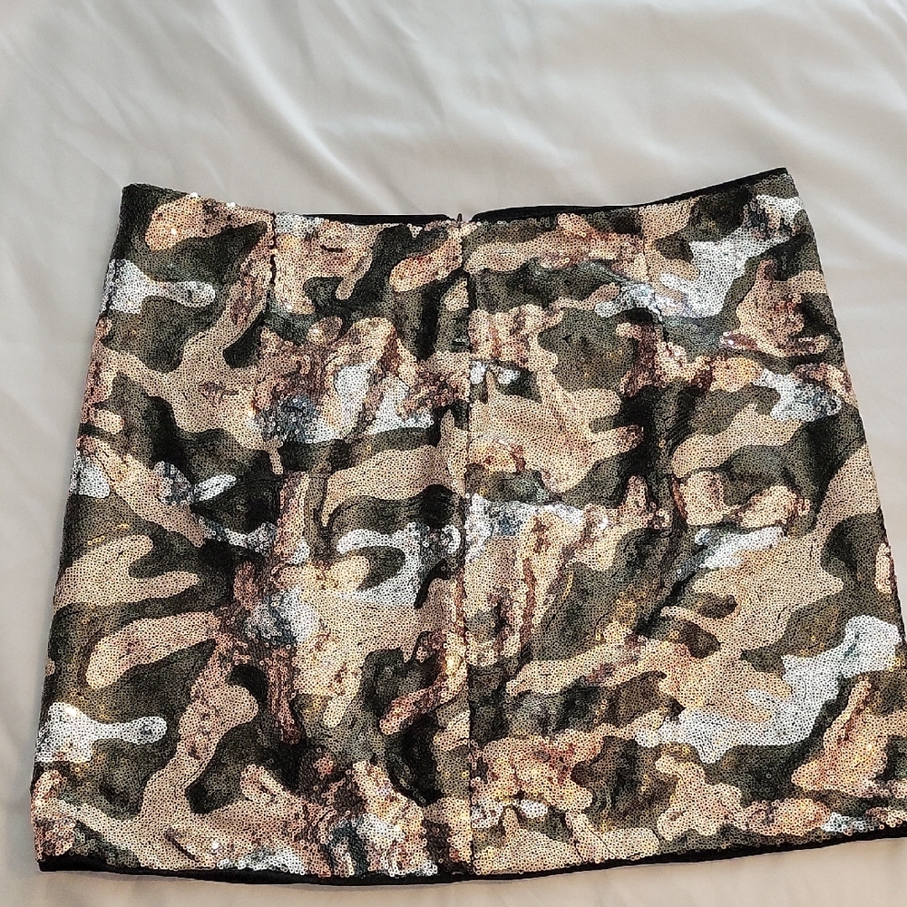 Forever 21 Camouflage Mini Skirt